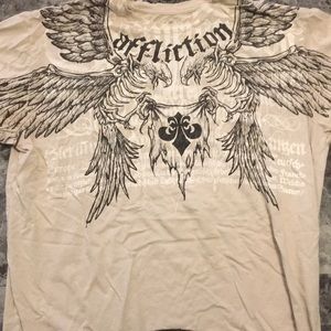 Men’s affliction t shirt